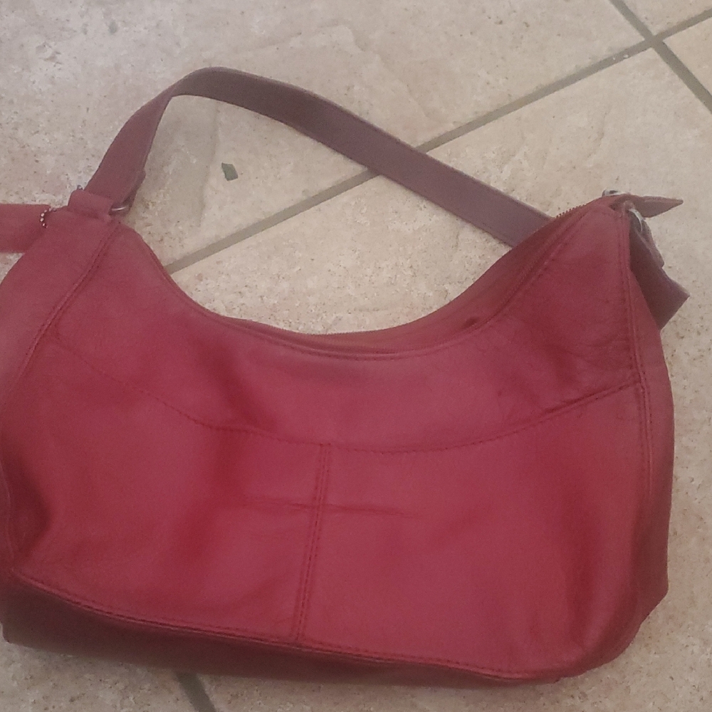 St. John's Bay Red Shoulder Bag